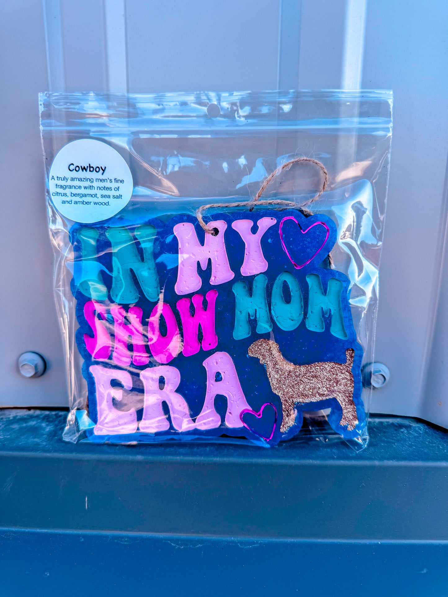 In my Show mom era freshie (Goat)