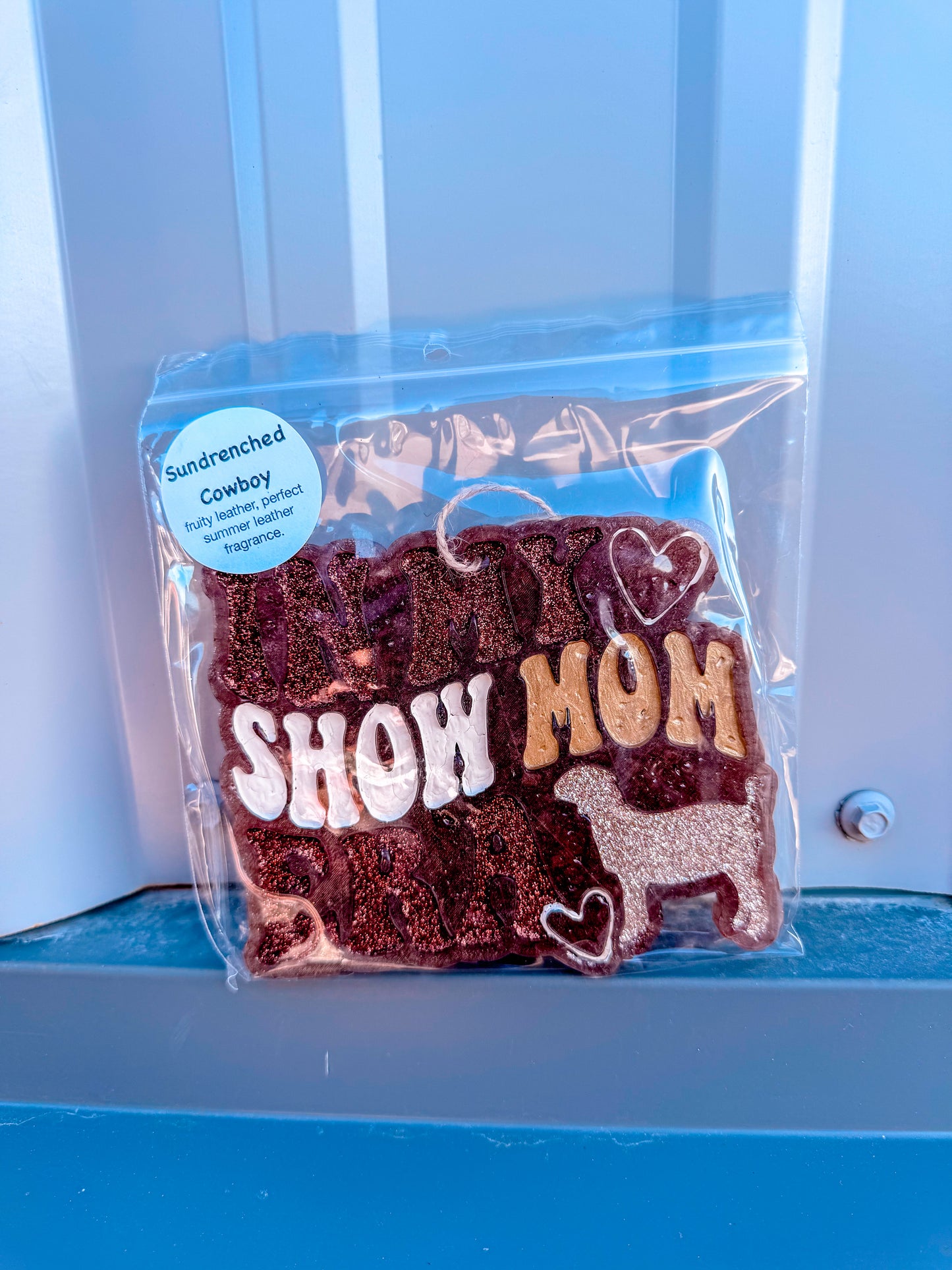 In my Show mom era freshie (Goat)