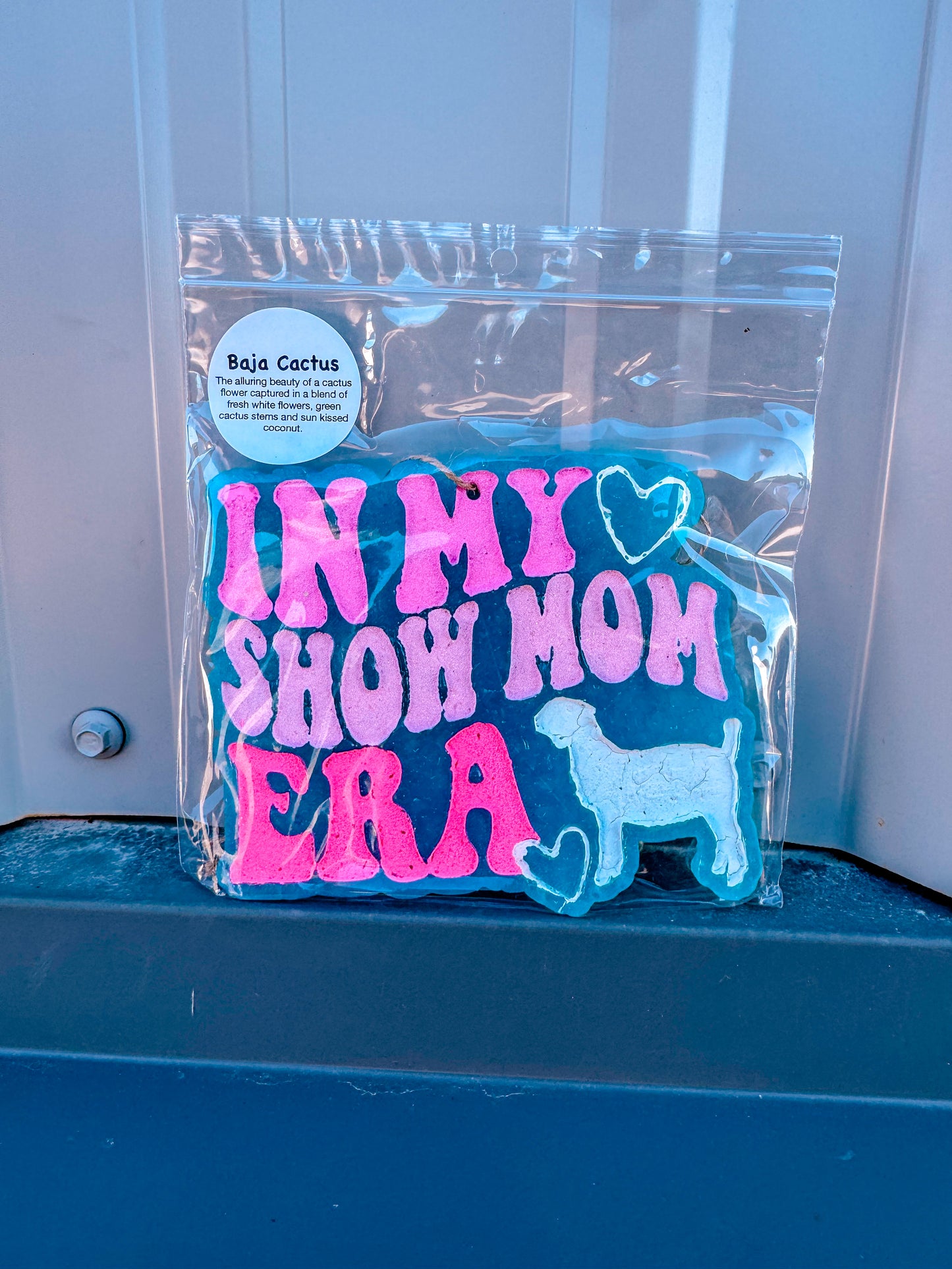 In my Show mom era freshie (Goat)