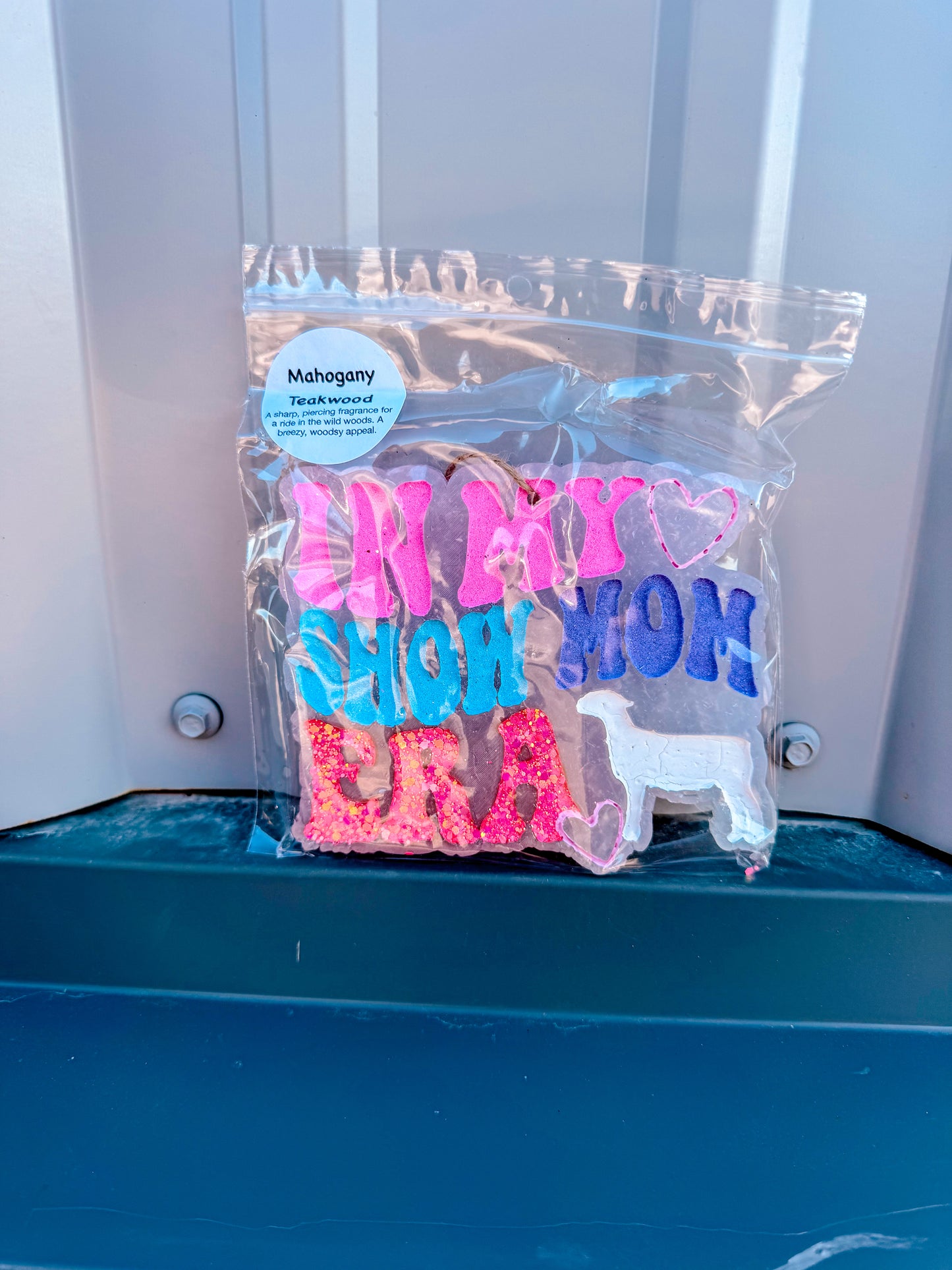 In my Show mom era freshie (Lamb)