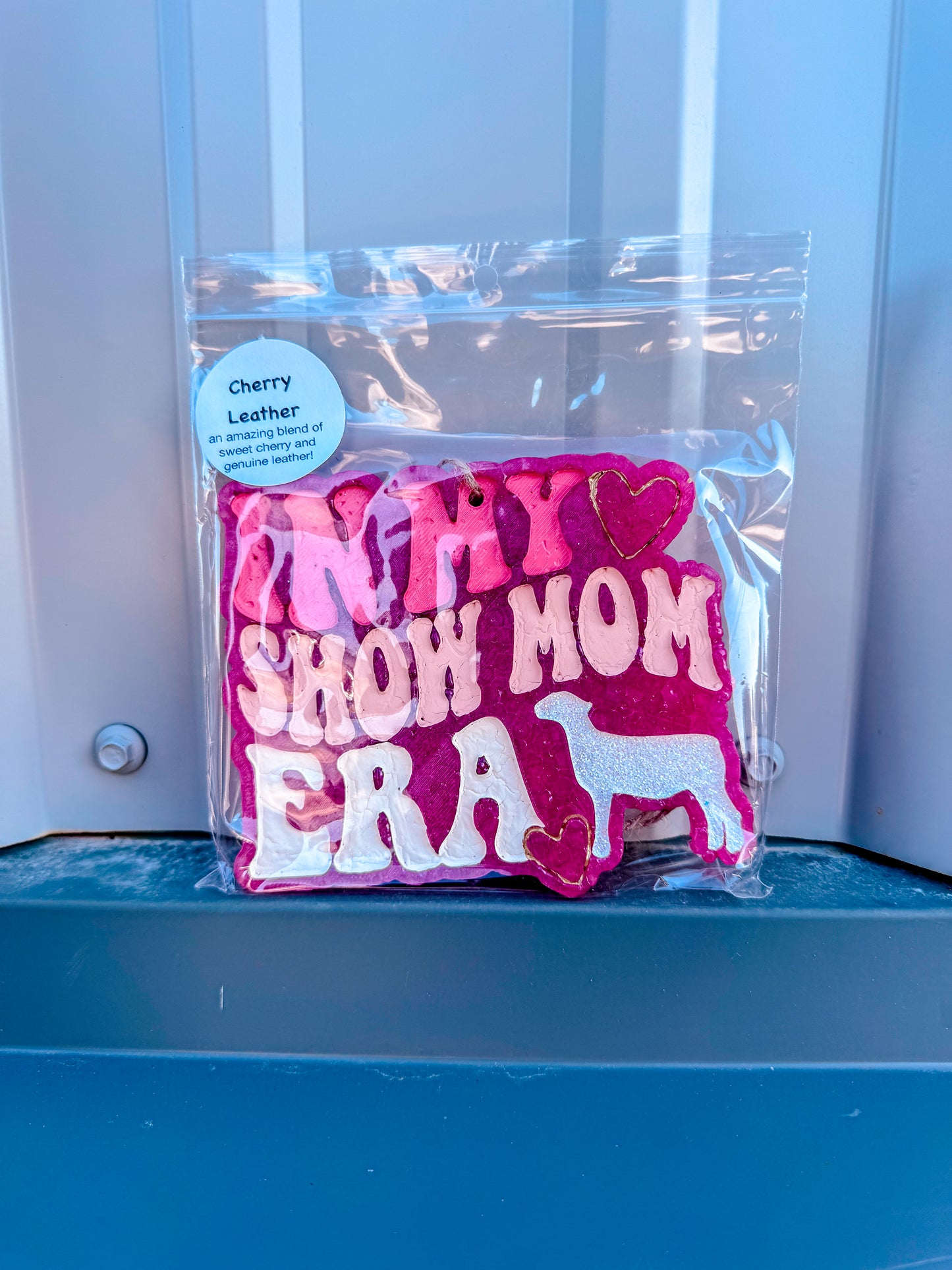 In my Show mom era freshie (Lamb)