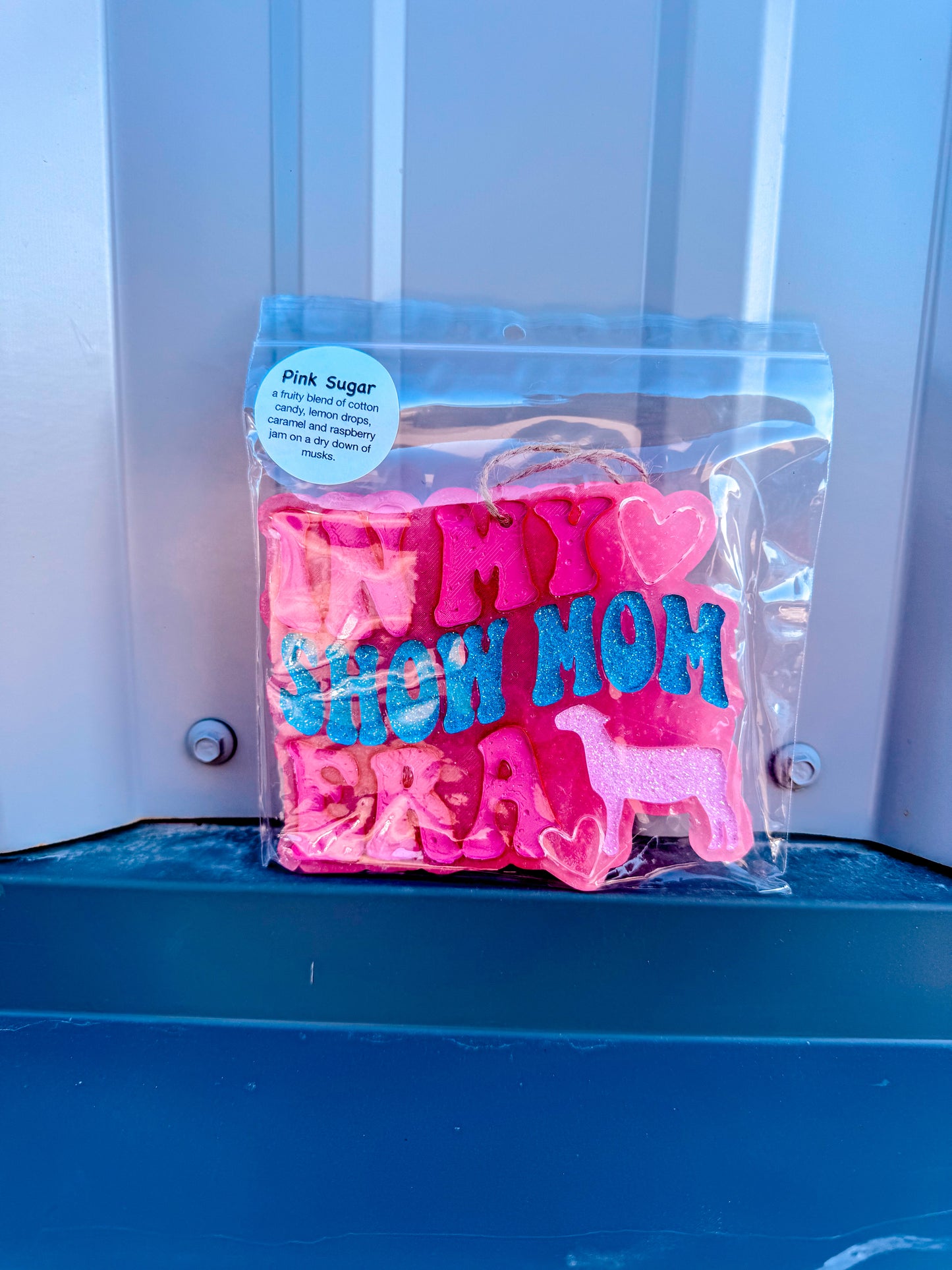 In my Show mom era freshie (Lamb)