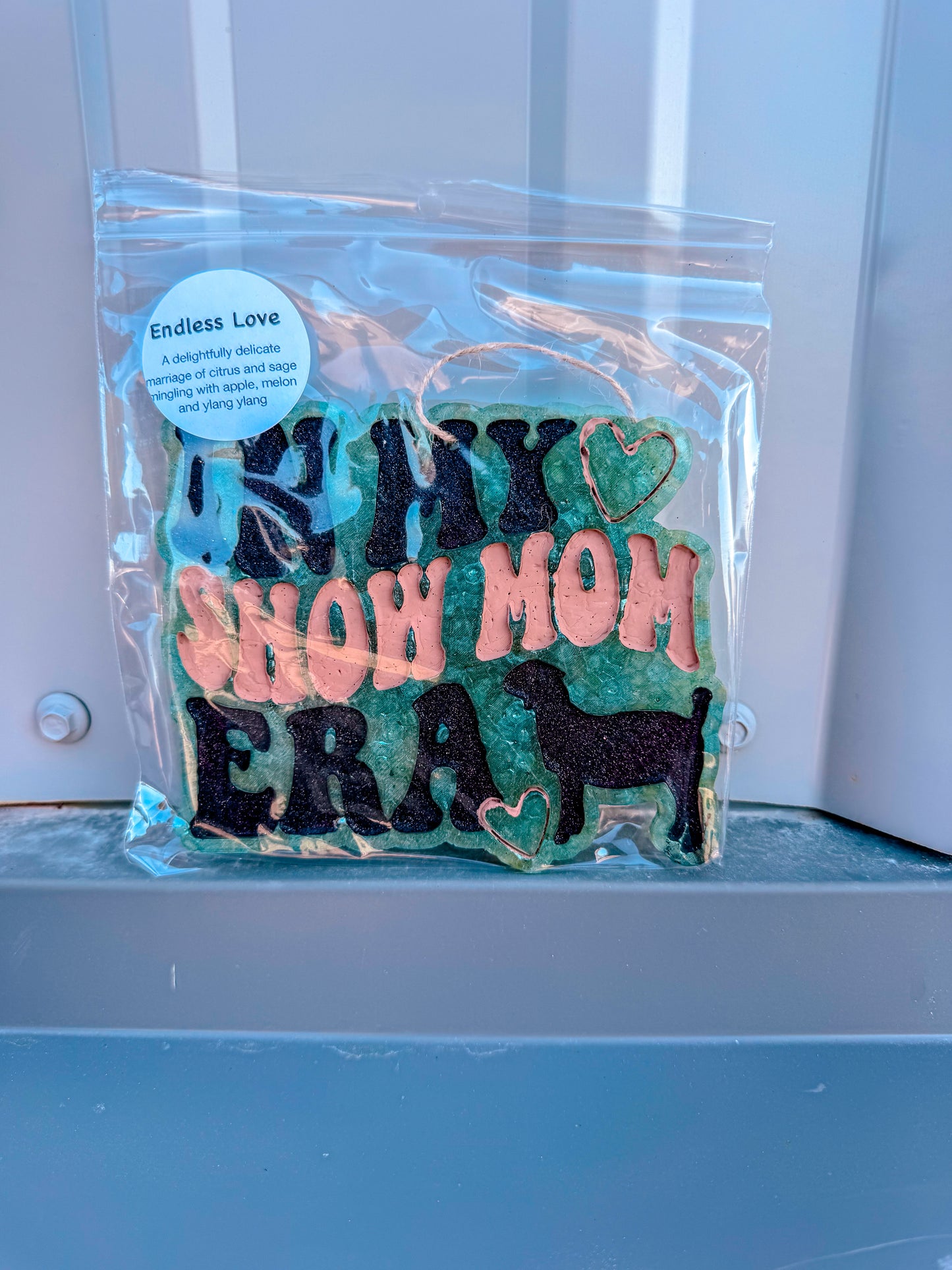 In my Show mom era freshie (Goat)