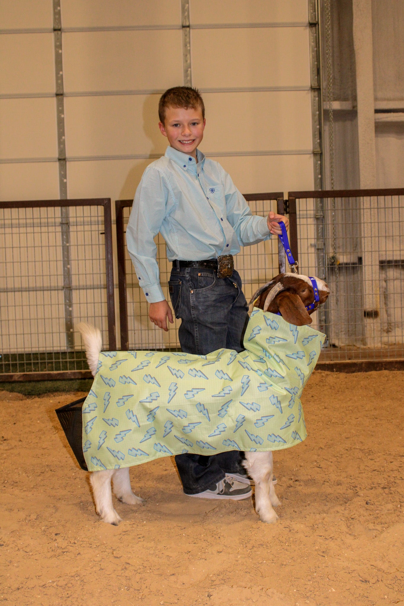 Ranch Tough Goat Blanket [Rad Mint Bolts]